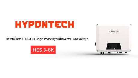 Installationsanleitung für  Hypontech HES 3-6K-LV Hybrid-Wechselrichter